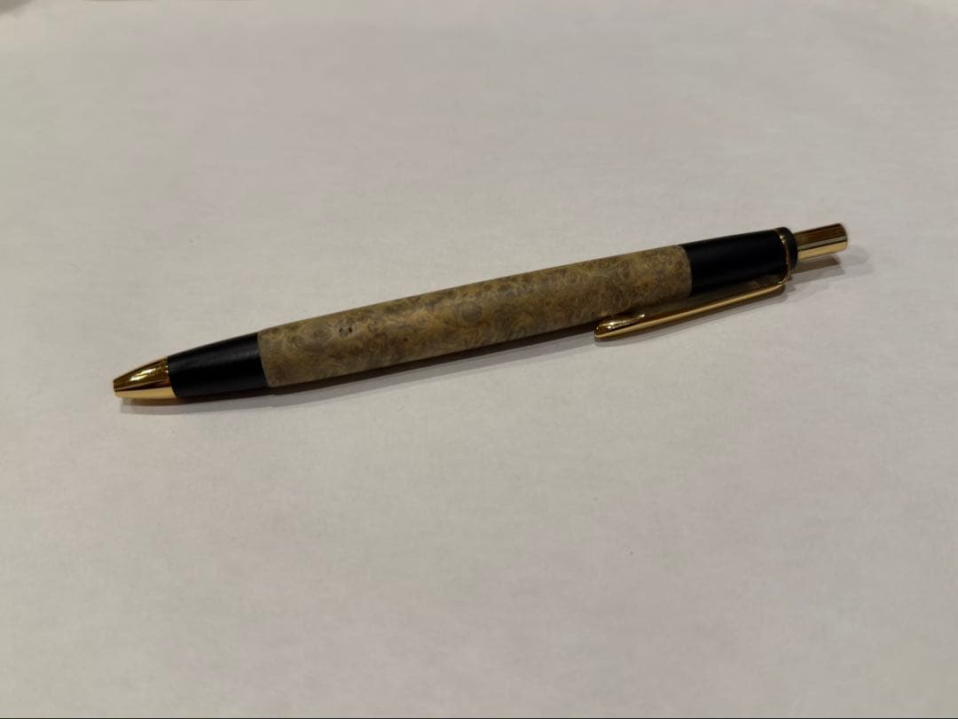 【美品】craftA 本花梨瘤　極上青瘤シャーペン