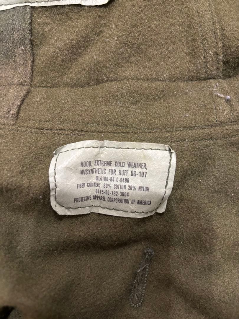 美品 XS M-65フィッシュテールパーカ フルセット