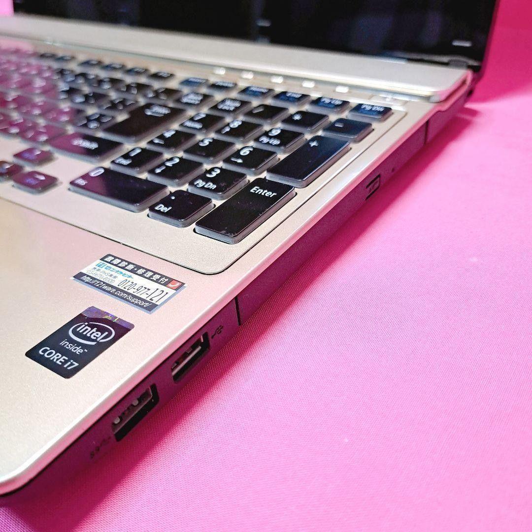 G64【人気】NECノートパソコン Lavie i7/8GB Windows11