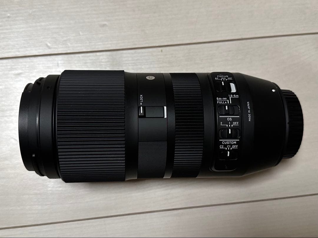 SIGMA 100-400mm F5-6.3 DG OS HSM EFマウント