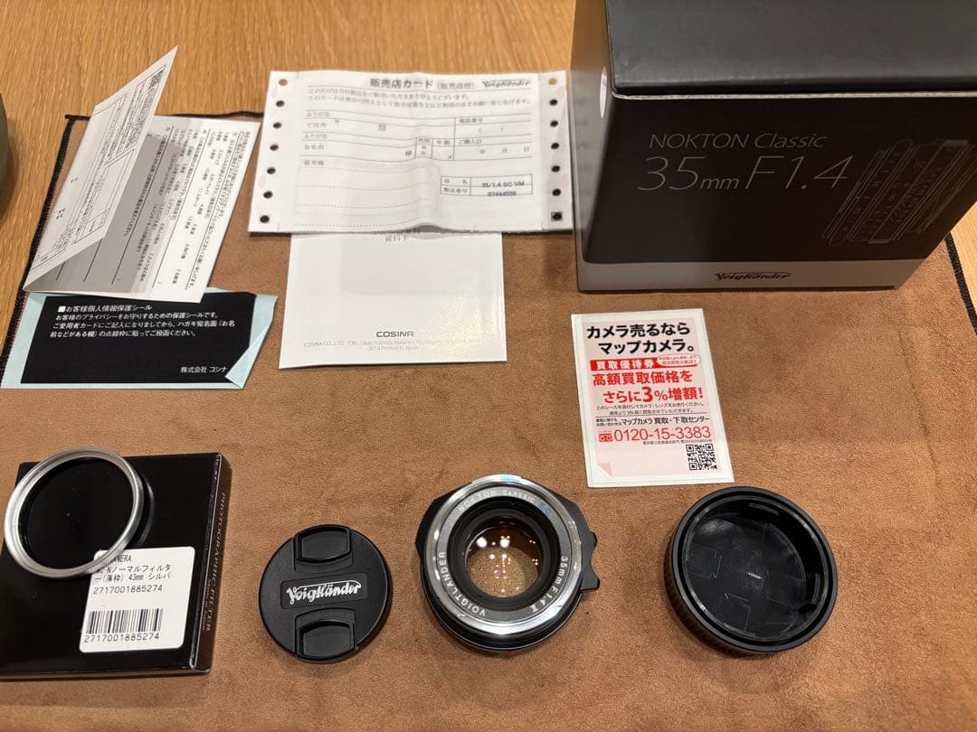 NOKTON Classic 35 1.4 SC II マップカメラ保証1年以上
