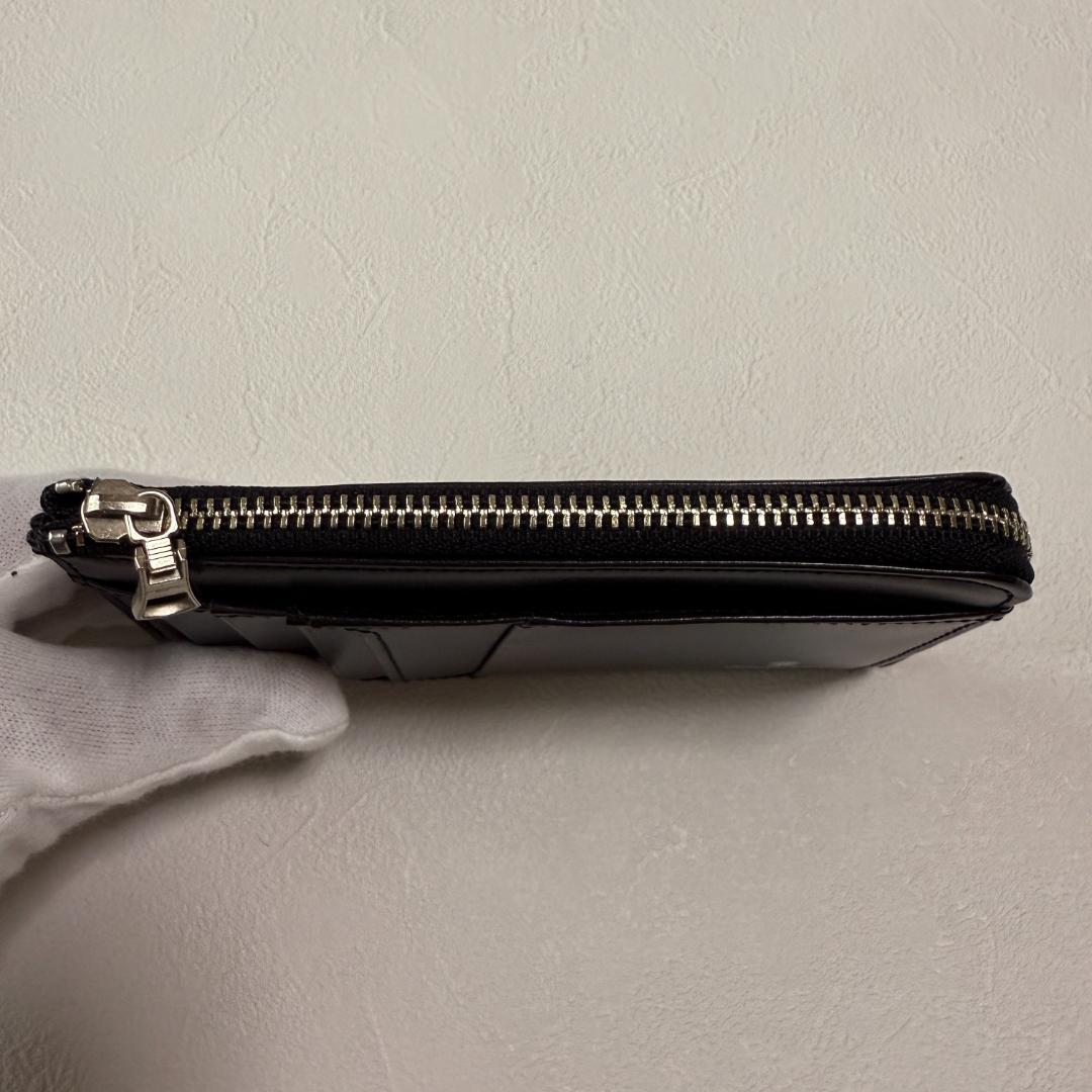 未使用級✨マスターピース コンパクトウォレット 財布 ラウンド ブラック 日本製