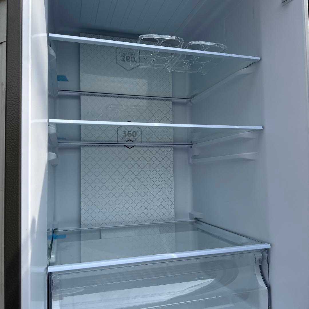 ほぼ未使用 Haier 2024年製 冷蔵庫 スリムタイプ幅59cm /270L