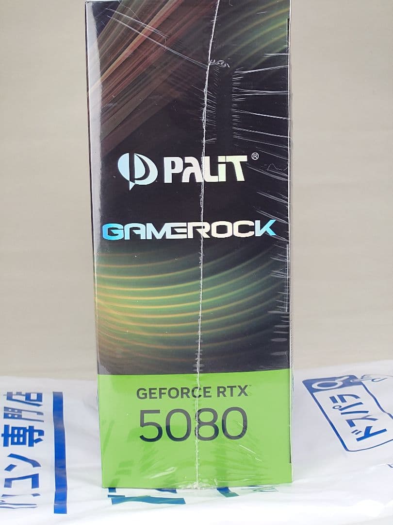 グラフィックボード・グラボ・ビデオカード Palit GeForce RTX5080 GameRock 16GB