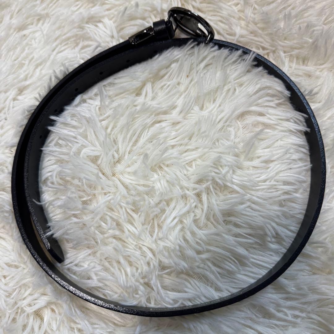 Vivienne Westwood レザー　ベルト　オーブ　カラー(ブラック)