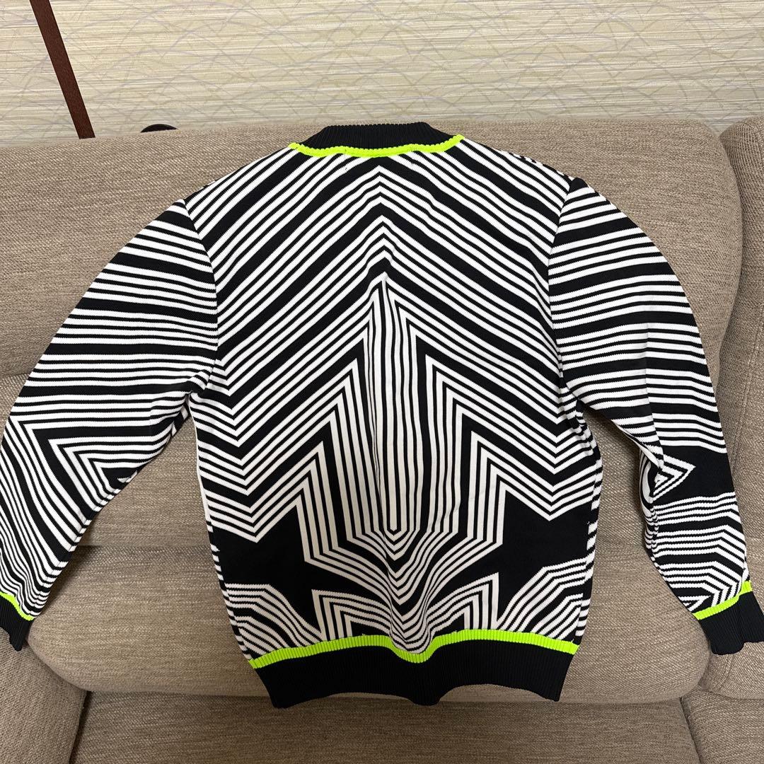 DECEMBERMAY ストライプセーター Mサイズ