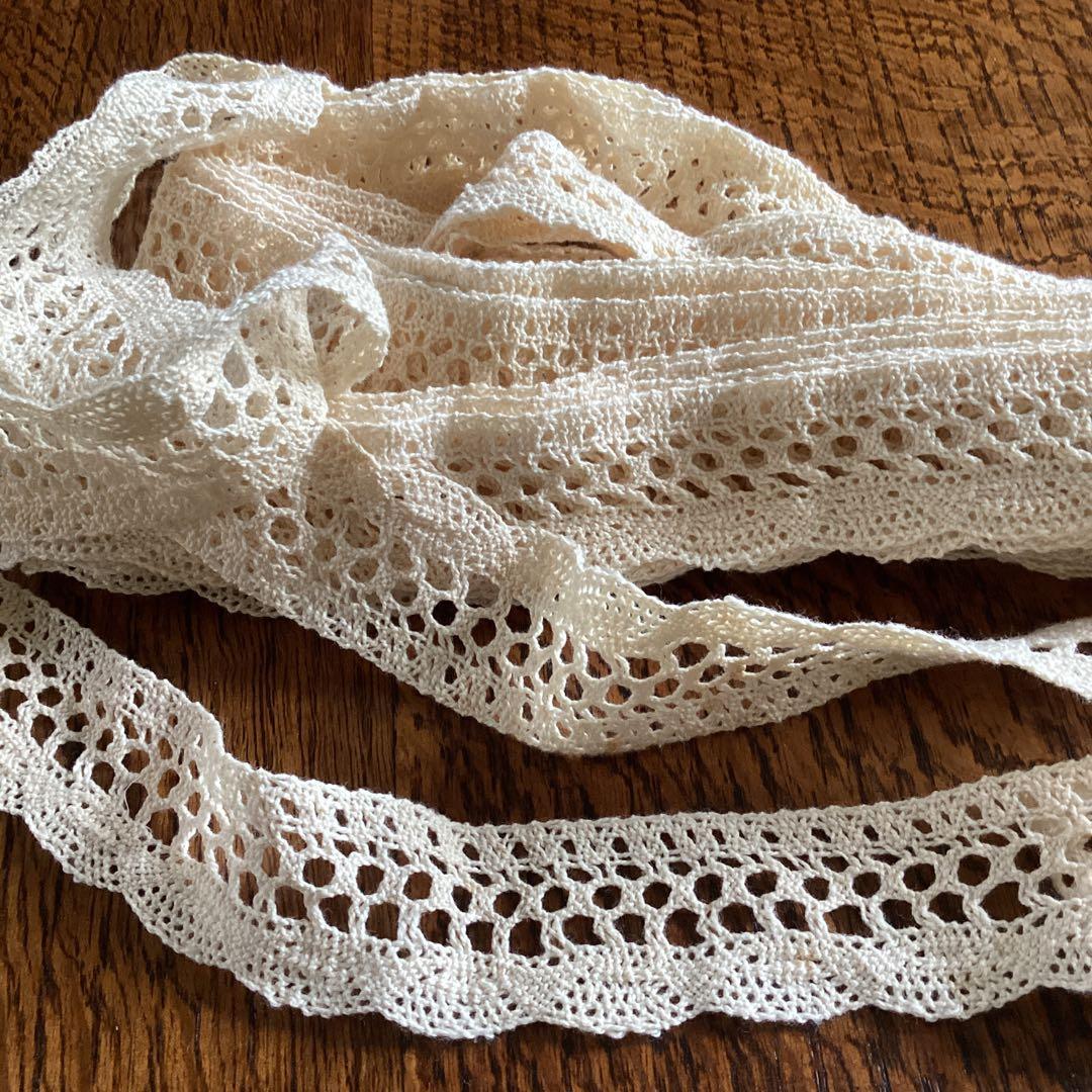 アンティーク　レース　未使用　まとめて　およそ55m