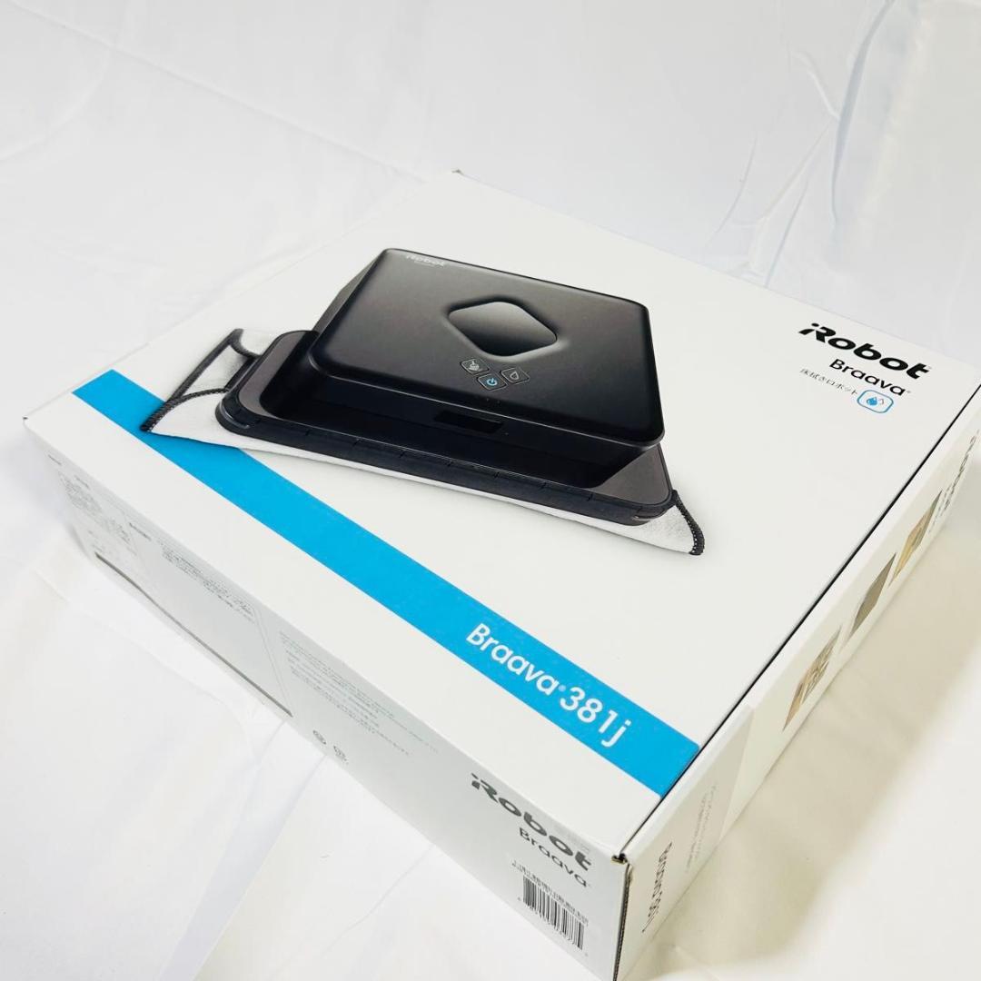 新品未使用 iRobot ブラーバ381j 床拭きロボット 水拭き Braava