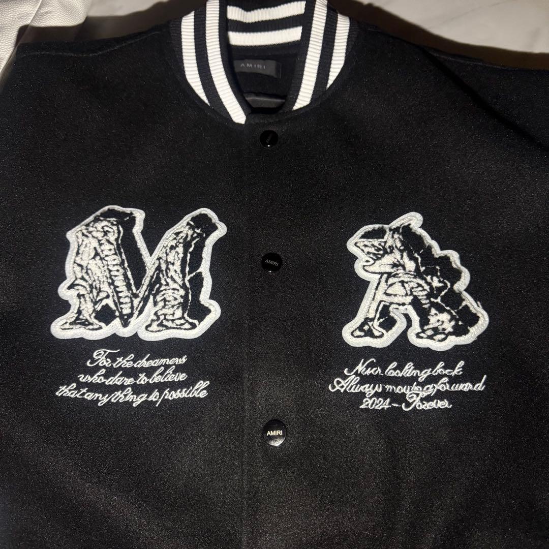 Angel Varcity Jacket Amiri 2度着用