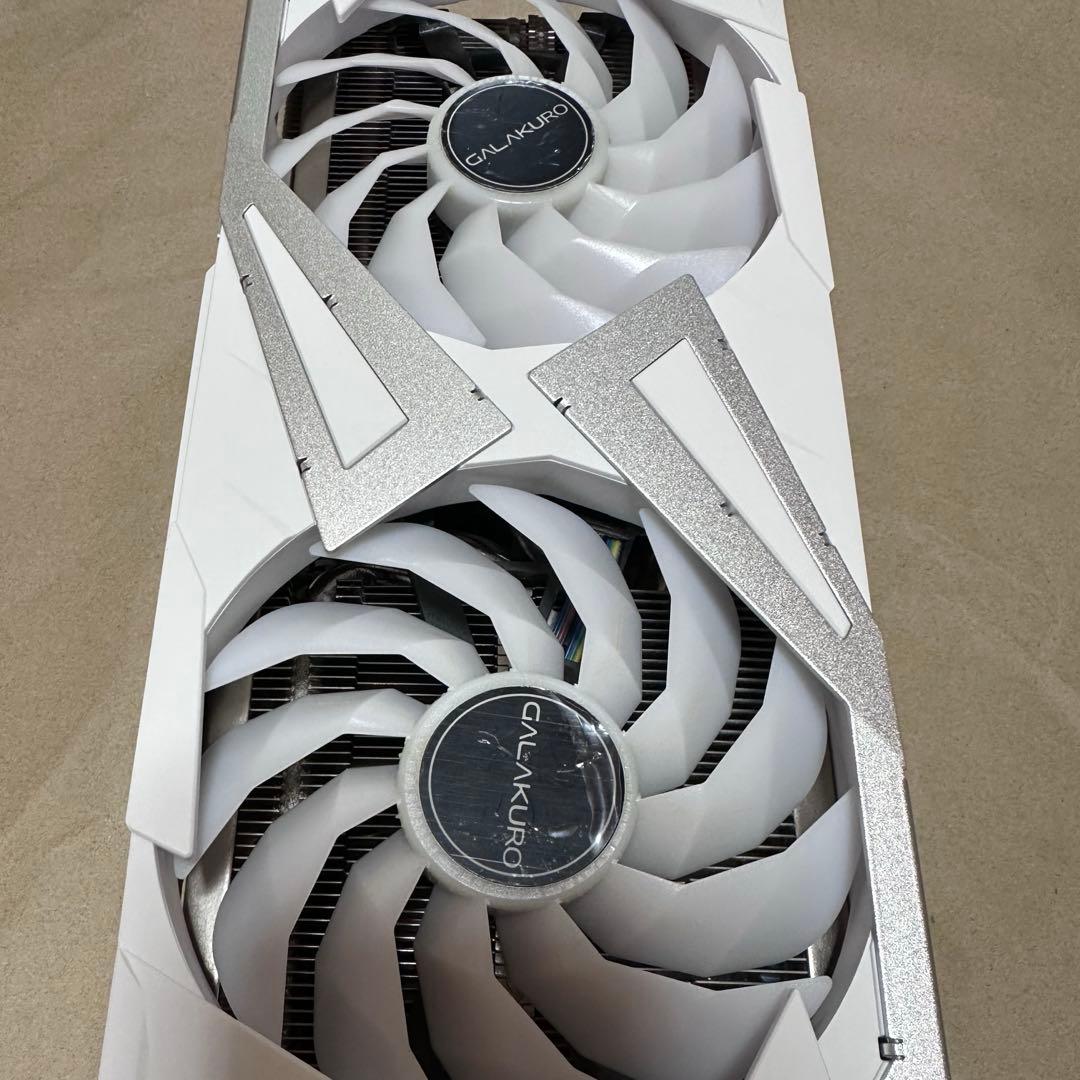 玄人志向 NVIDIA Geforce RTX3060Ti white ホワイト