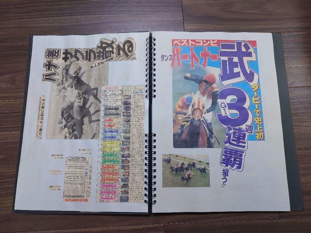 競馬新聞 スクラップブック GⅠ記事