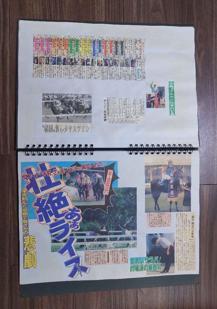 競馬新聞 スクラップブック GⅠ記事