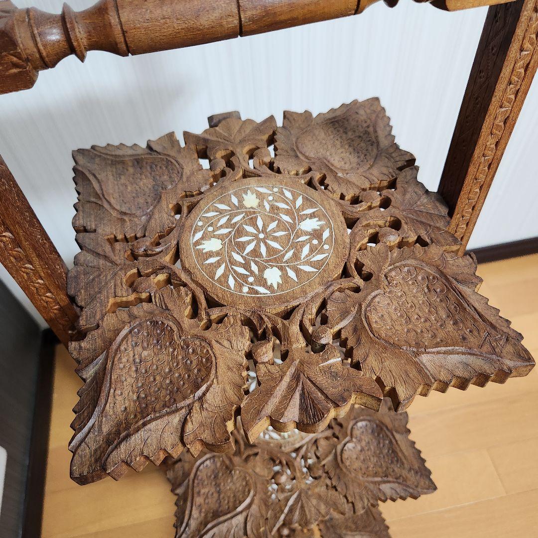 【美品♪最安値♪】木製 ケーキスタンド 3段 折り畳み可能