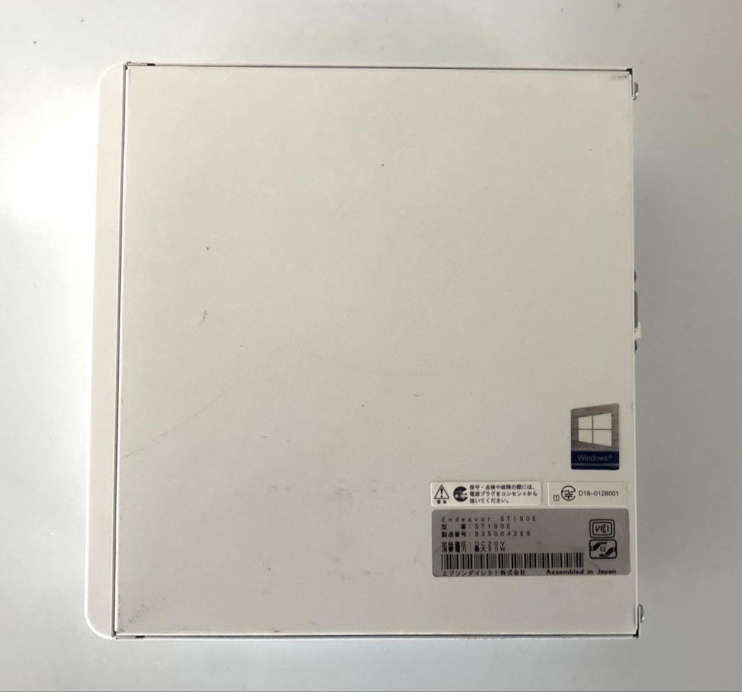 俊速第8世代CPU EPSON Endeavor ST190 Windows11