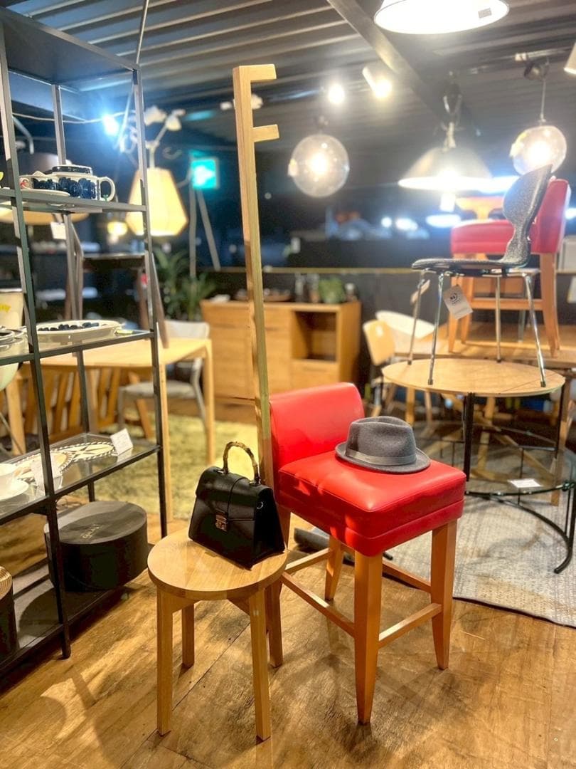 IDEE イデー BY MARINA コートハンガー スツール ナチュラル北欧