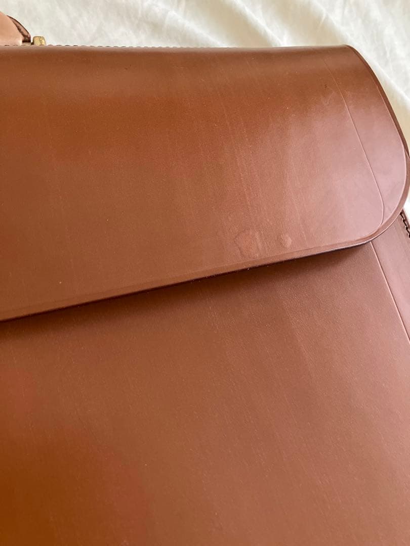 ラザフォード ブリーフケース ブライドルレザー フラップオーバー