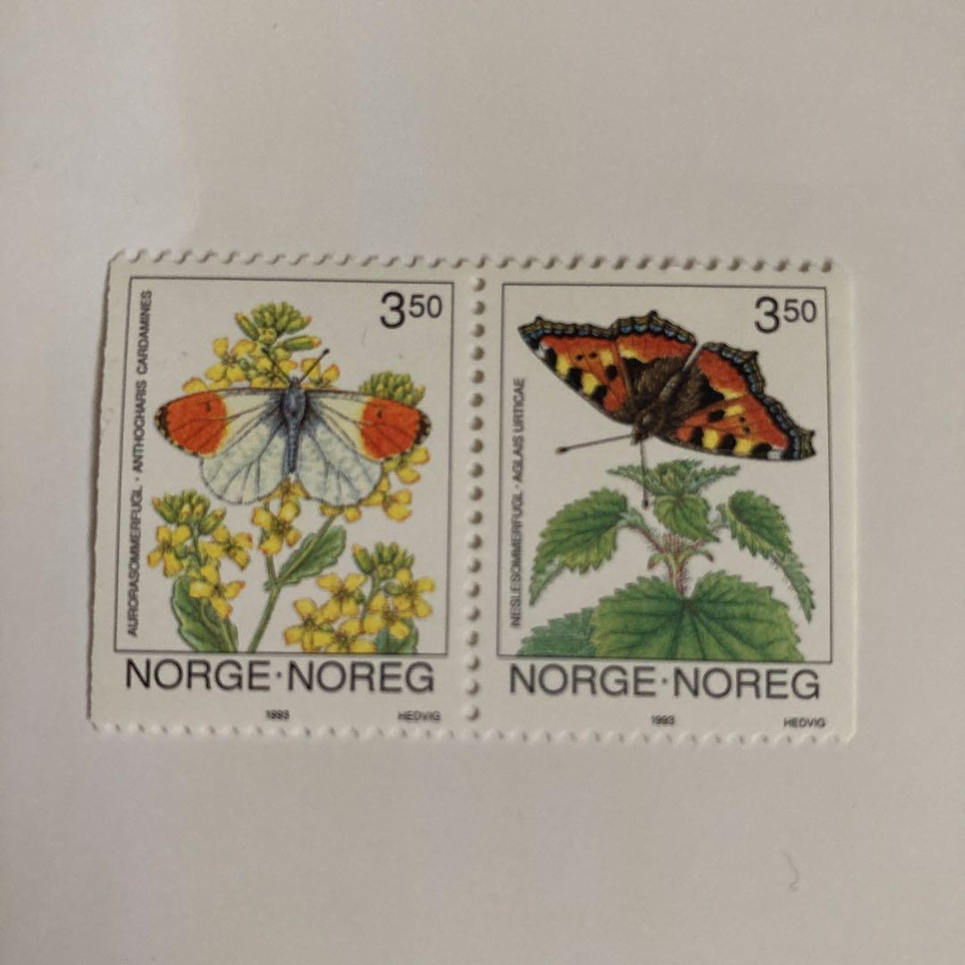 専用☆オーストラリア 昆虫の切手4種完 未使用 1991