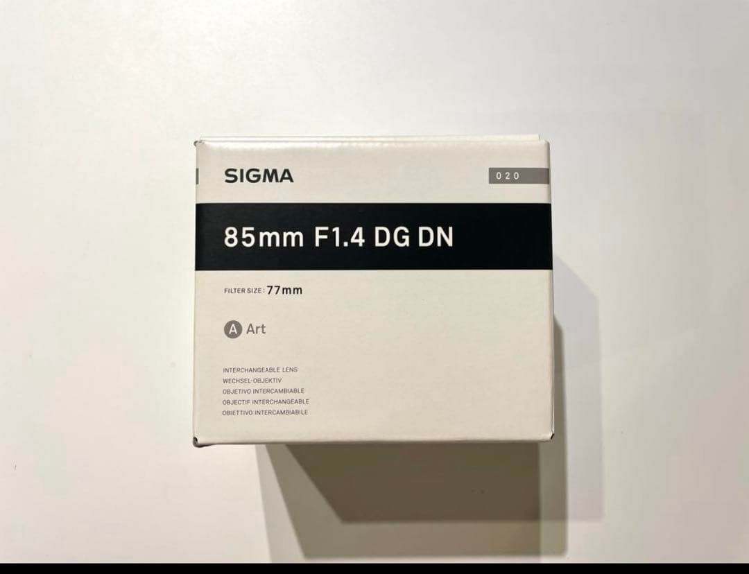SIGMA 85mm F1.4 DG DN レンズ 本体
