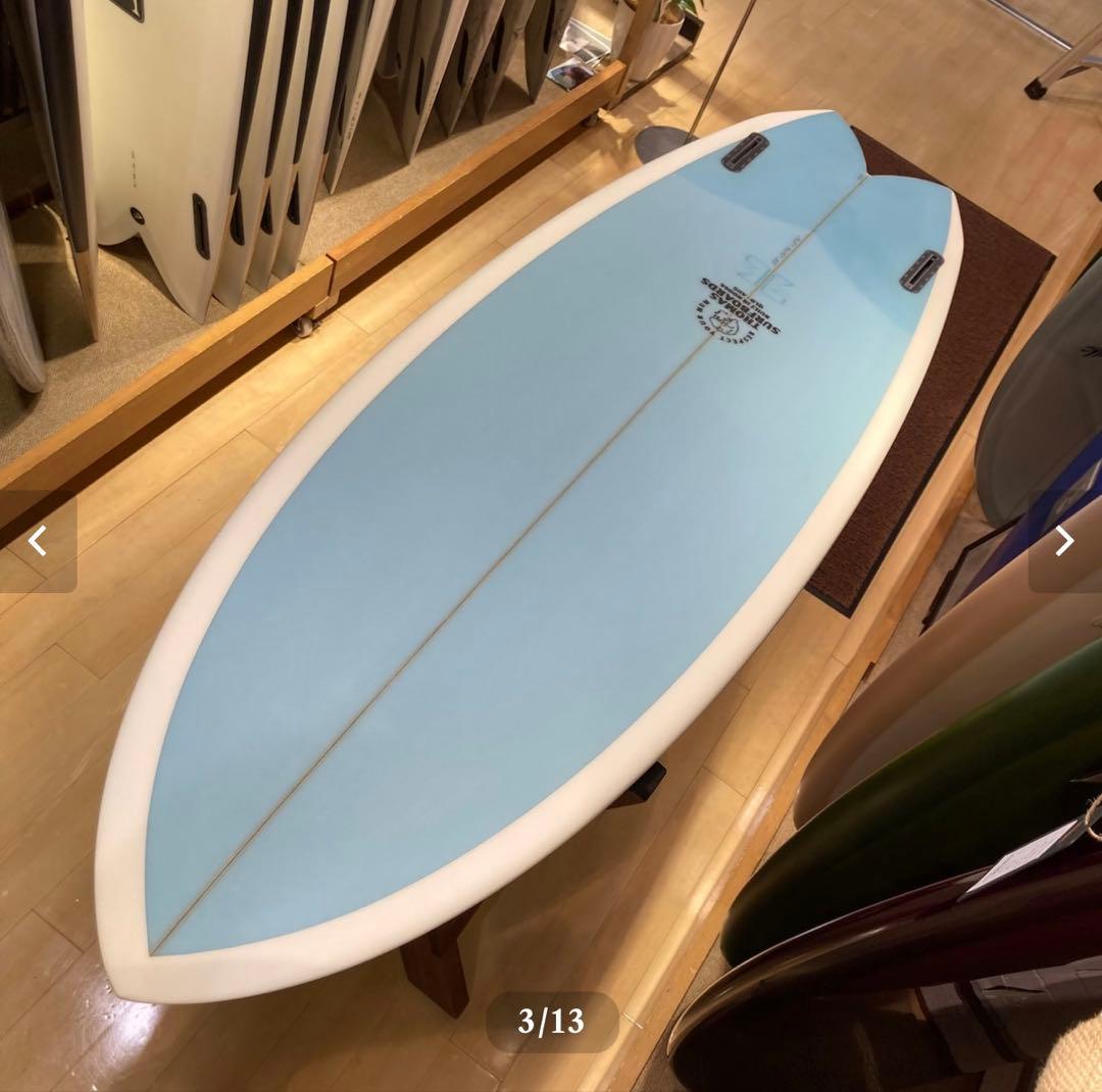 （新品）THOMAS SURFBOARDS FISH 5'8\" フィッシュ