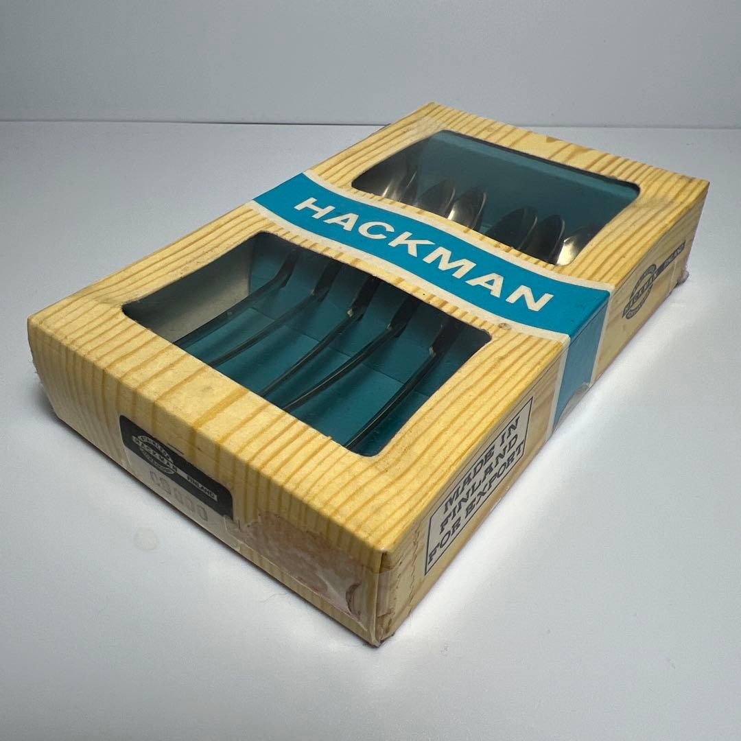 HACKMAN デザートスプーン ビンテージ フィンランド 6本set