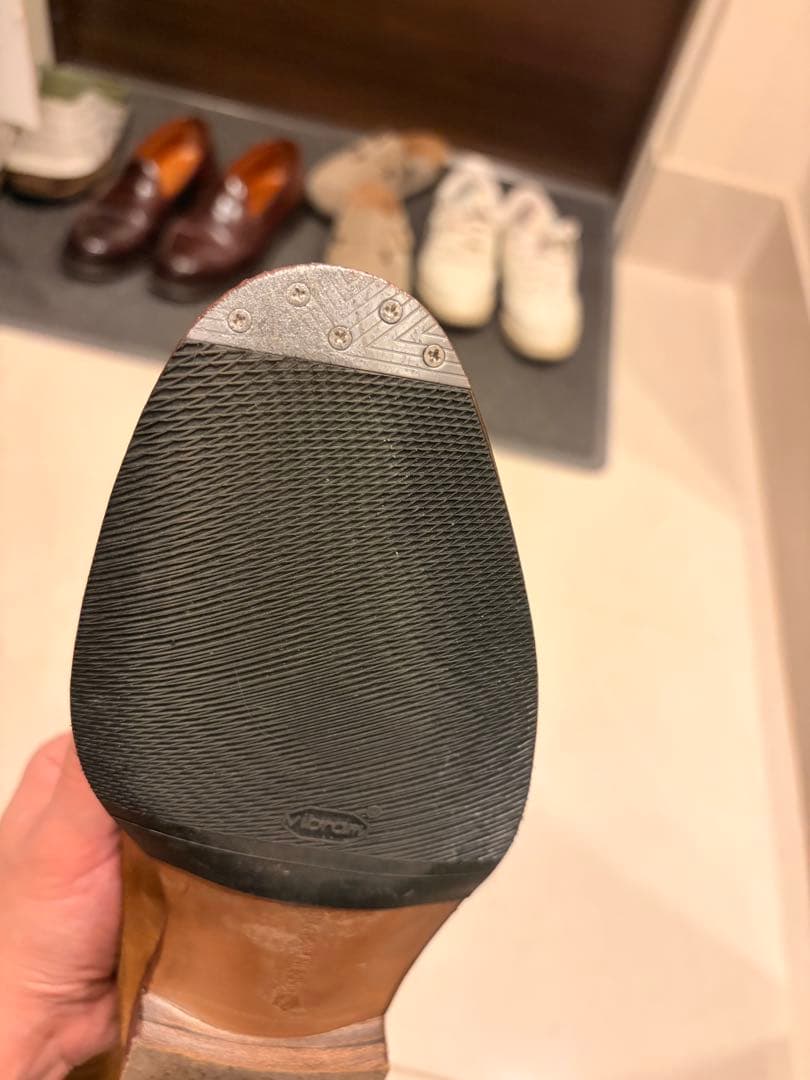 エドワードグリーン スエード ローファー 184E Edward Green