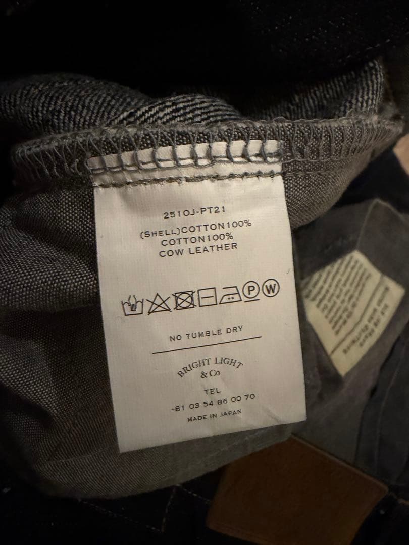 OLD JOE 濃紺 ストレートデニム 32