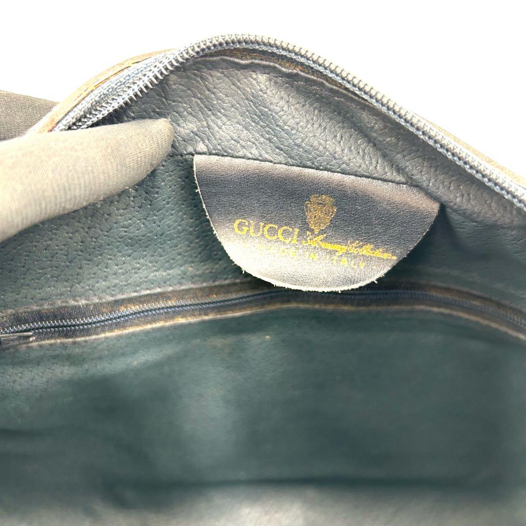 GUCCI　グッチ　シェリーライン　GGスプリーム　PVC 　ショルダーバッグ