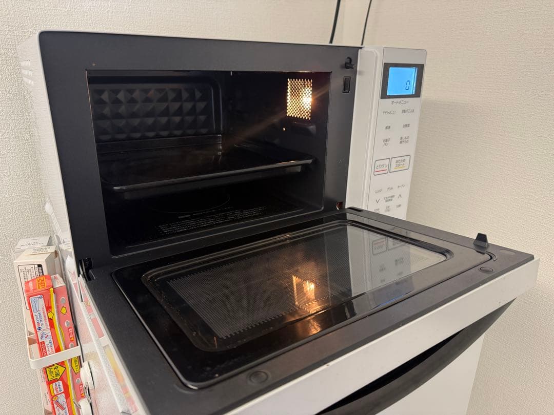 【極美品】 2022年製 オーブンレンジ18L MO-F1810-W ホワイト