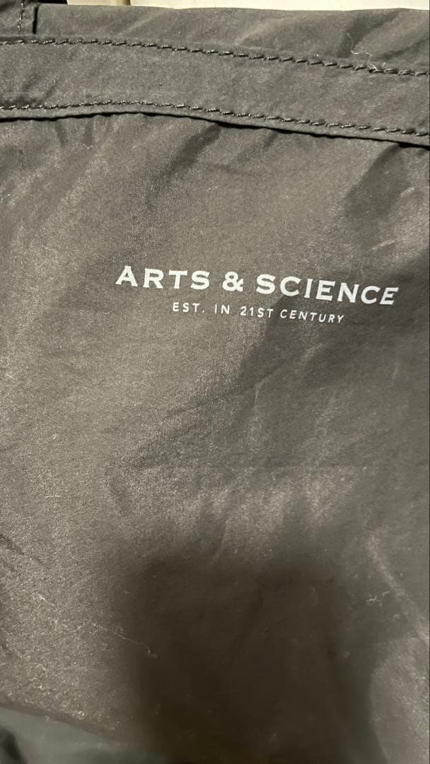 アーツアンドサイエンス POCKTABLE BOSTON BAG BLACK