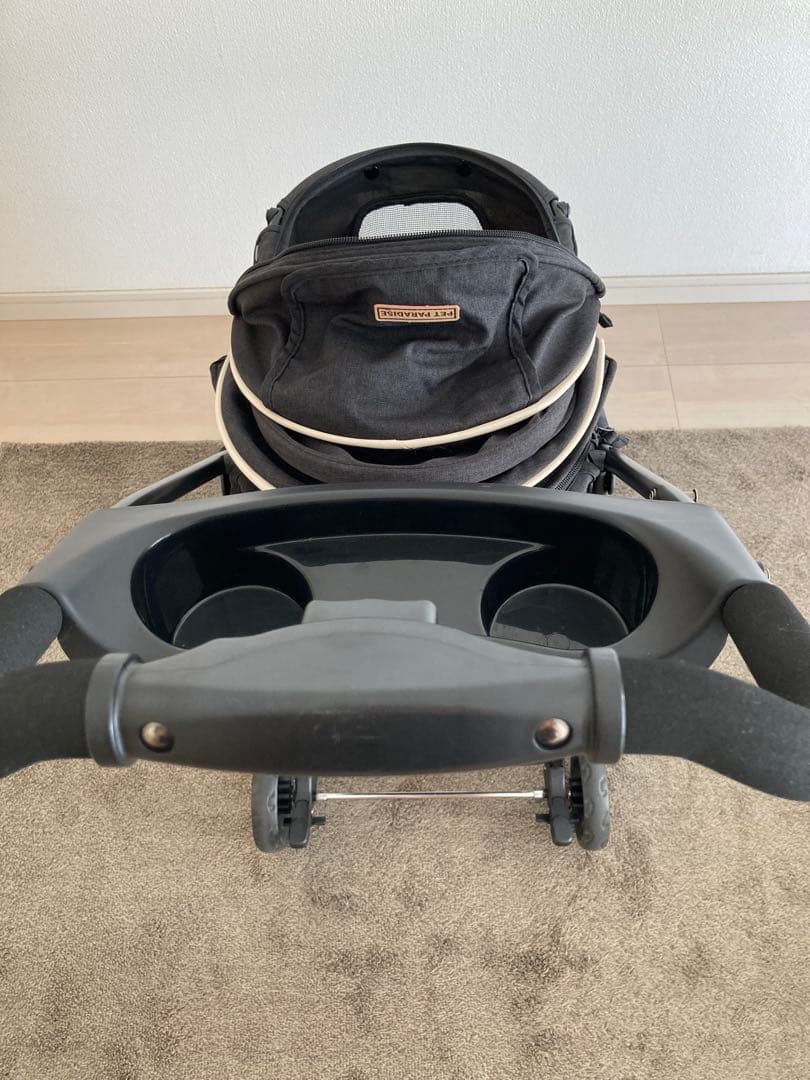 美品⭐️ペットパラダイス犬用カート　黒