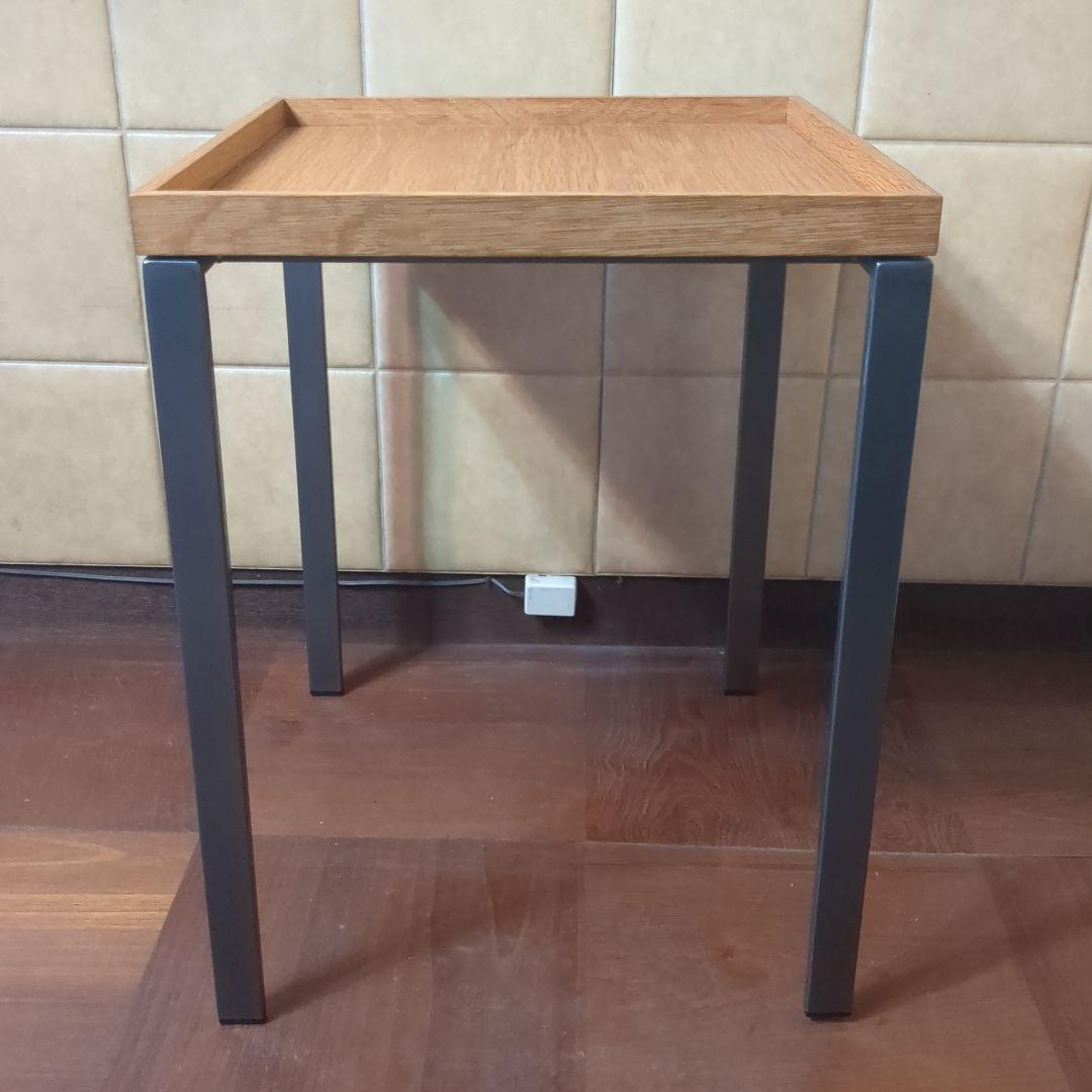 KFF CARRY　サイドテーブル　オーク材