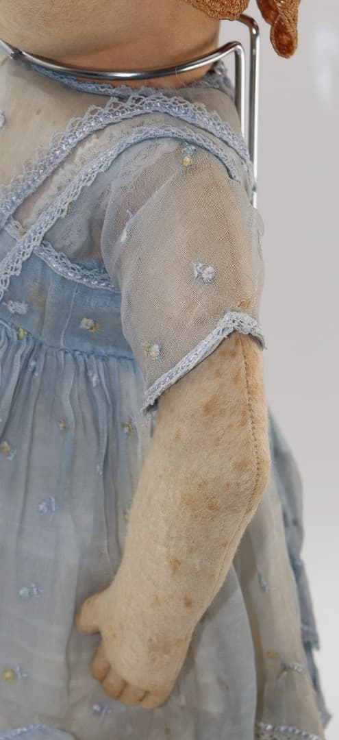 アンティーク・レンチ・ドール 45cm 虫喰いあり LENCH DOLL