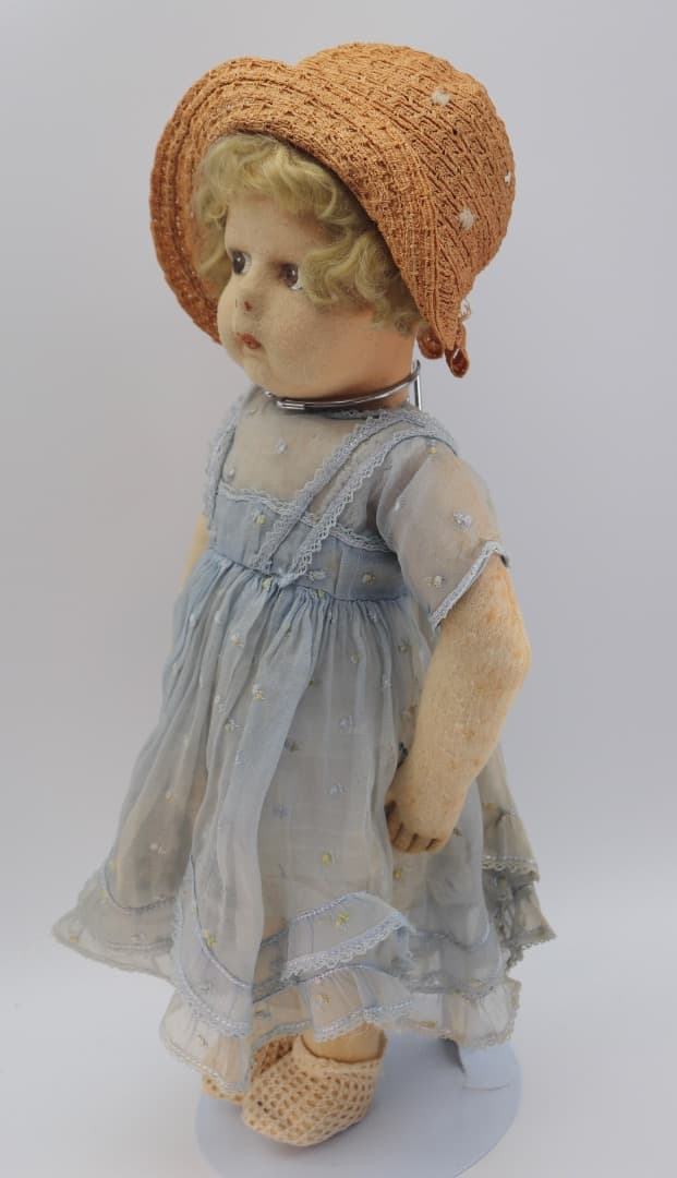 アンティーク・レンチ・ドール 45cm 虫喰いあり LENCH DOLL