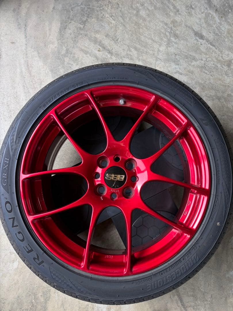 BBS RF500 BRIDGESTONE REGNO タイヤホイールセット