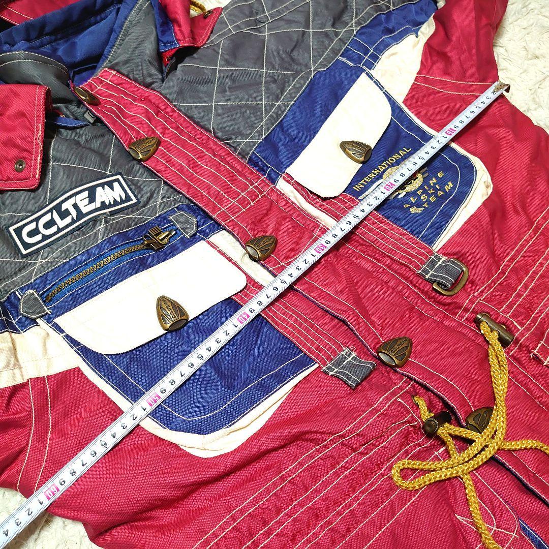 【レア】シーシーエルチーム スキー スノボウェア セットアップ レトロ L