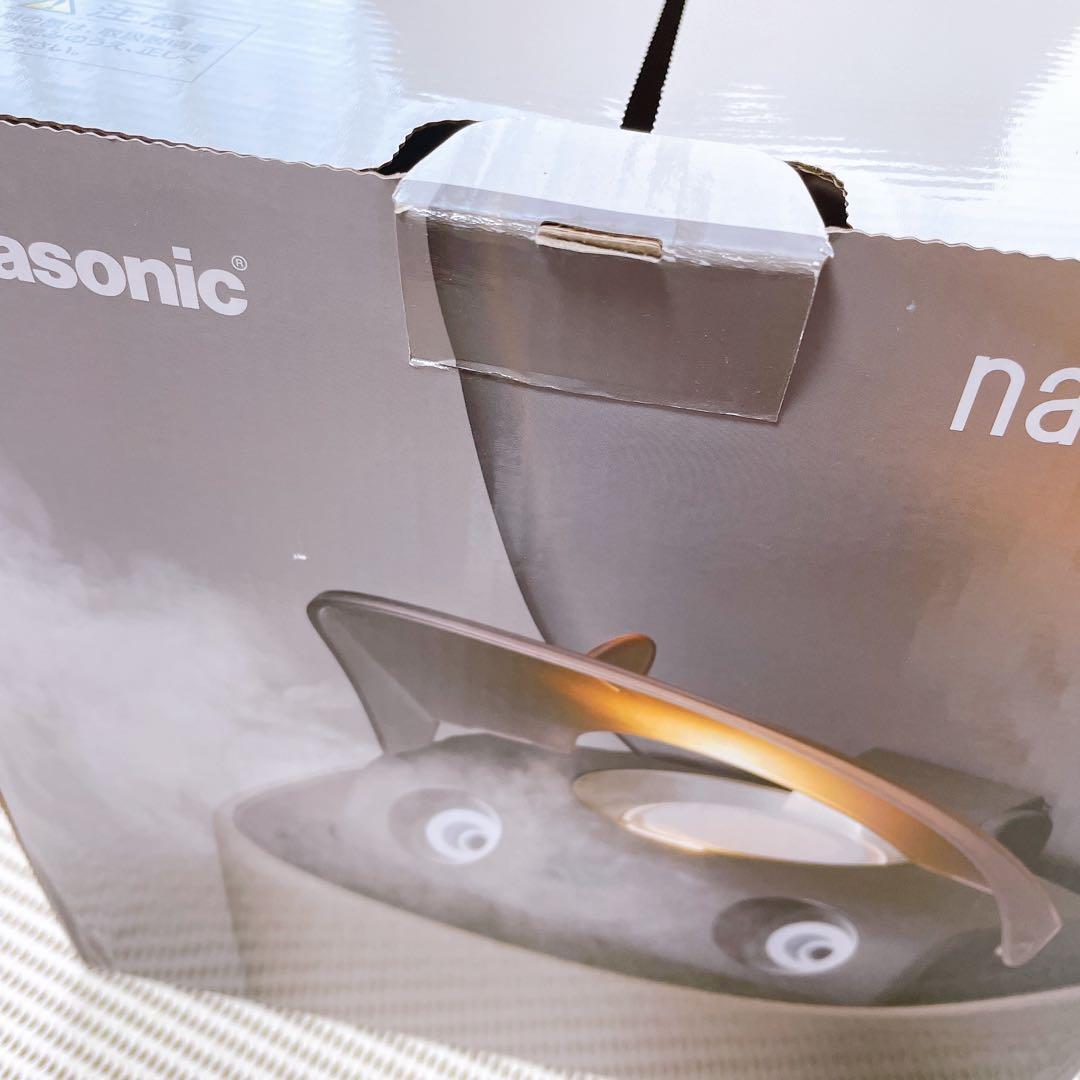 【匿名発送】パナソニック スチーマーナノケアグレージュ EH-SA70-H