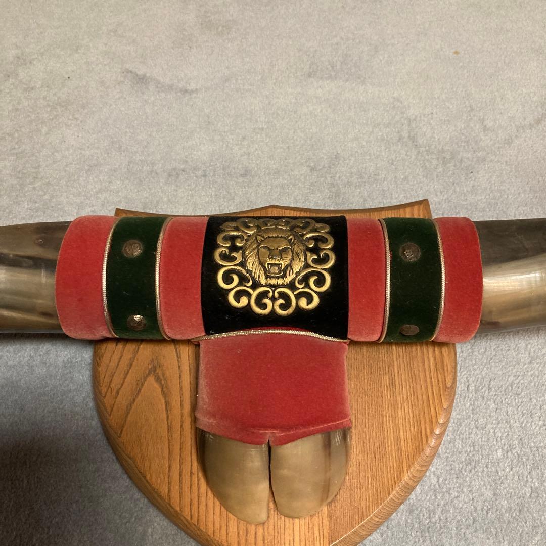 水牛の角　インテリア置物