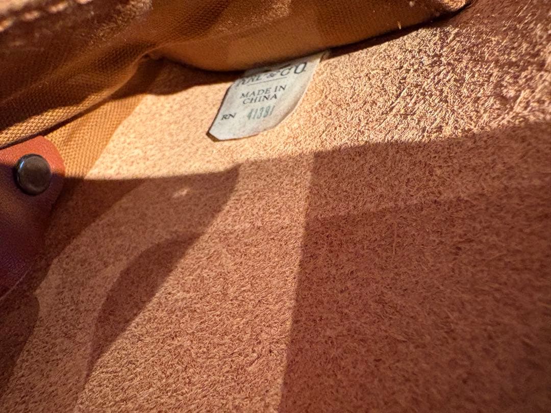 RRLダブルアールエル レザー 革 眼鏡ケース