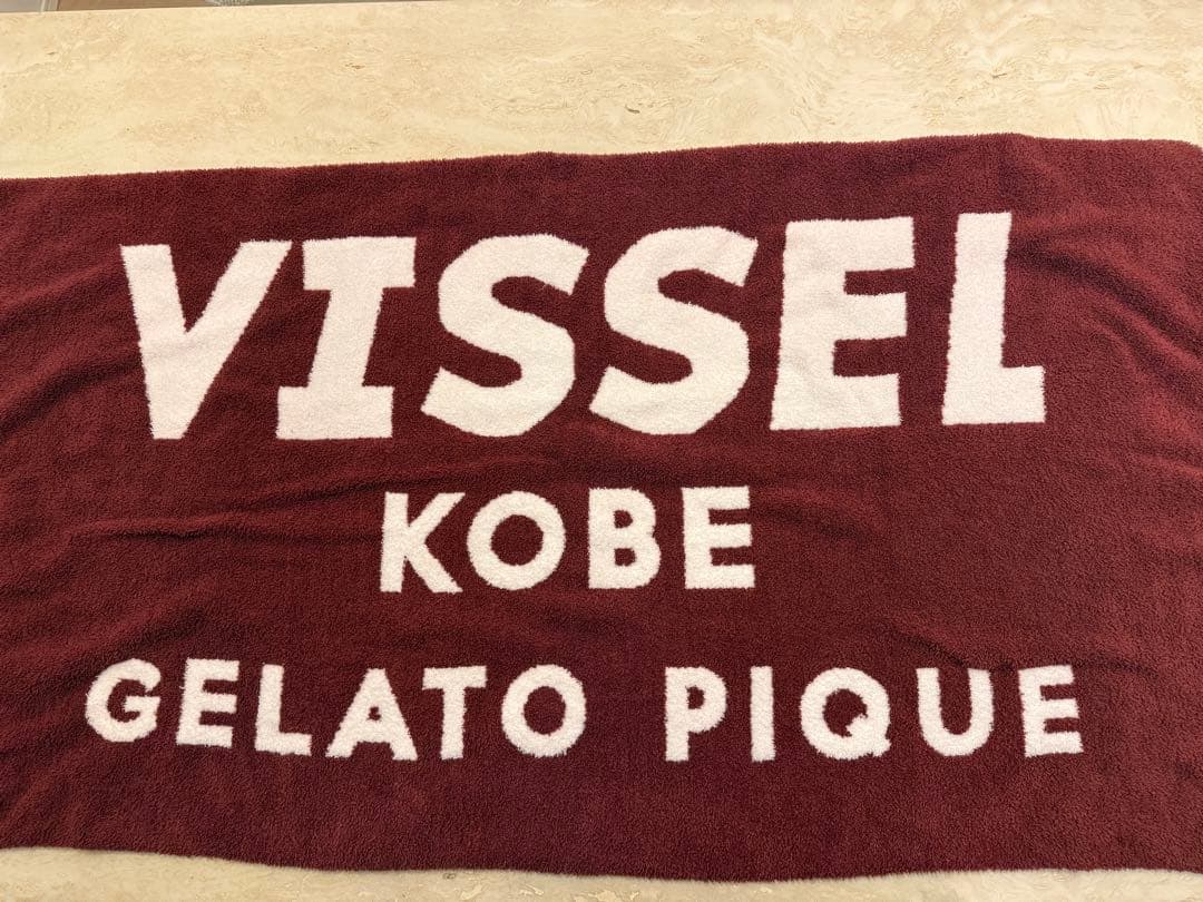 【限定】GELATO PIQUE ×ヴィッセル神戸 ブランケット２枚