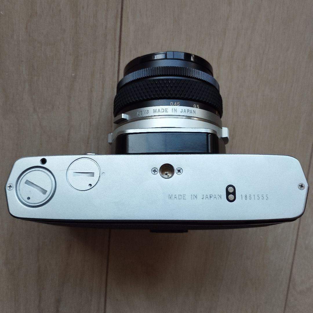 【美品】オリンパス　OM-1N シルバー　50mmF1.8レンズ、本革ケース付き