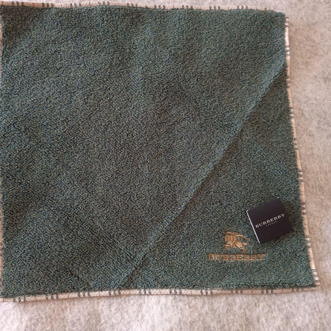 バーバリー　　4枚　　タオルハンカチ　　　チェック　　　②　　セット　　箱