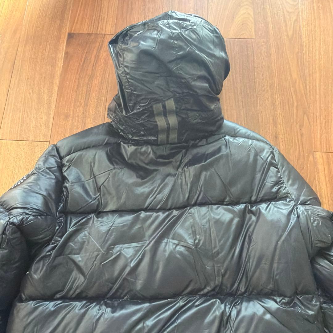 カナダグースダウンジャケット/クロフトンバッファー、ブラックレーベルダウン