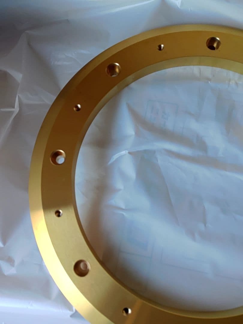 FOSTEX フォステクス 真鍮製 アダプター リング P208 ペア