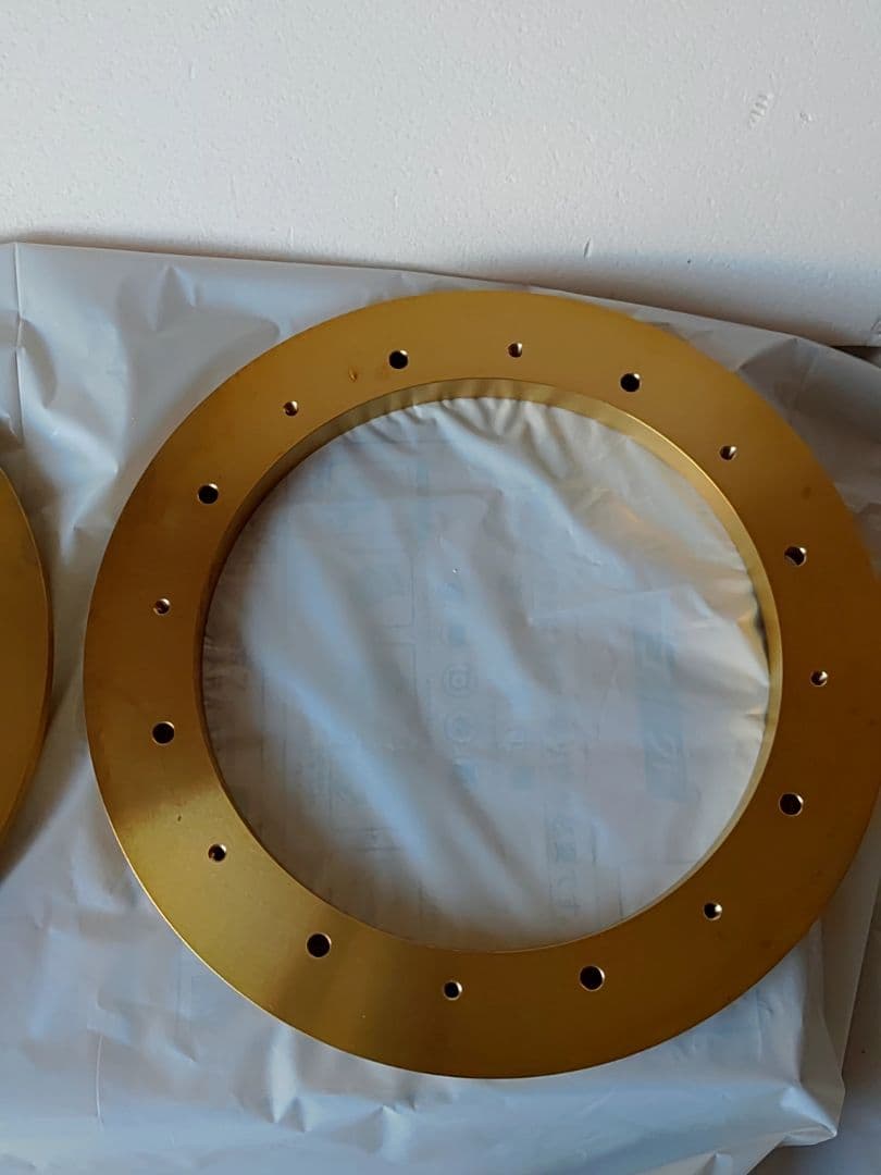 FOSTEX フォステクス 真鍮製 アダプター リング P208 ペア