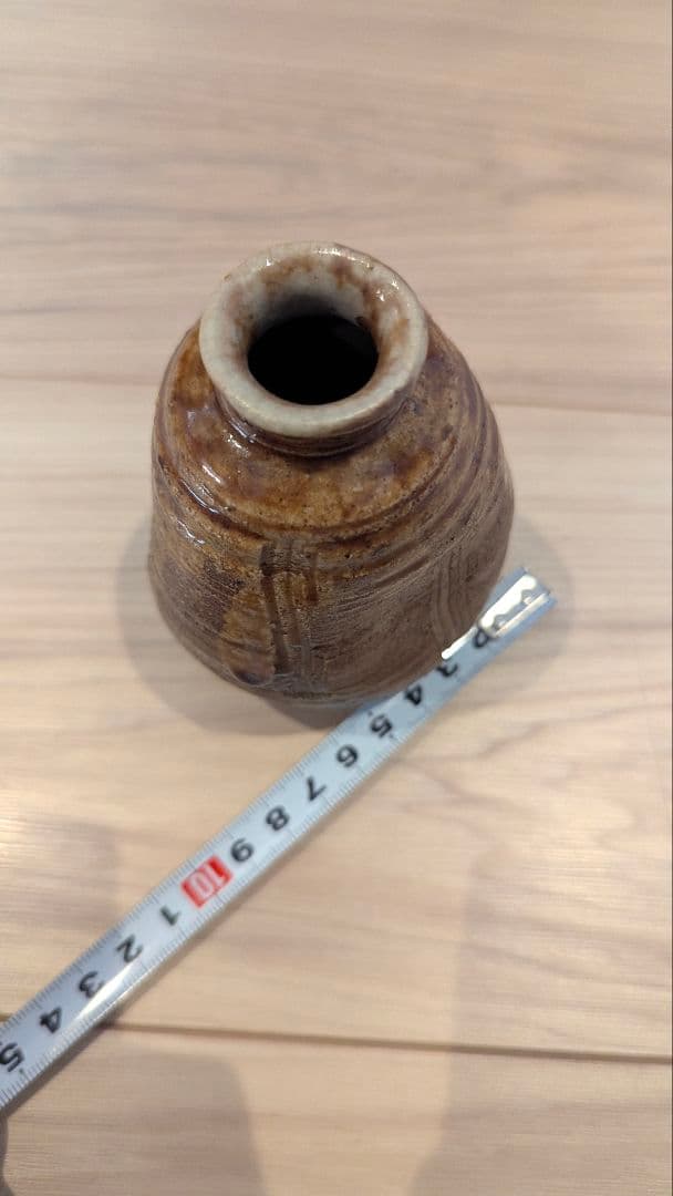 泥中蔵六 造　山科焼　二代　真清水蔵六　徳利　酒器　骨董