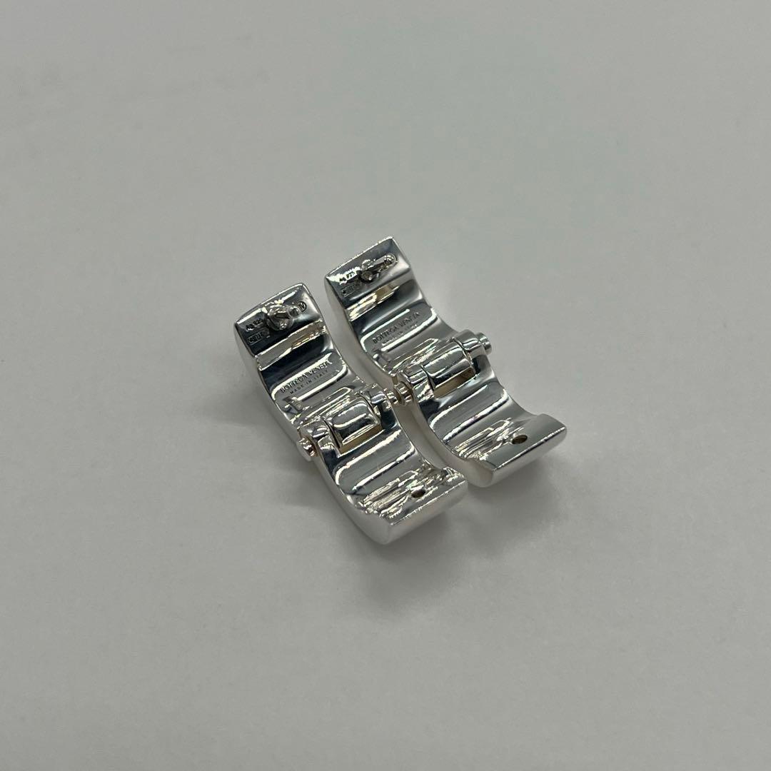 ボッテガヴェネタ BOTTEGA VENETA フープ ピアス Ag925