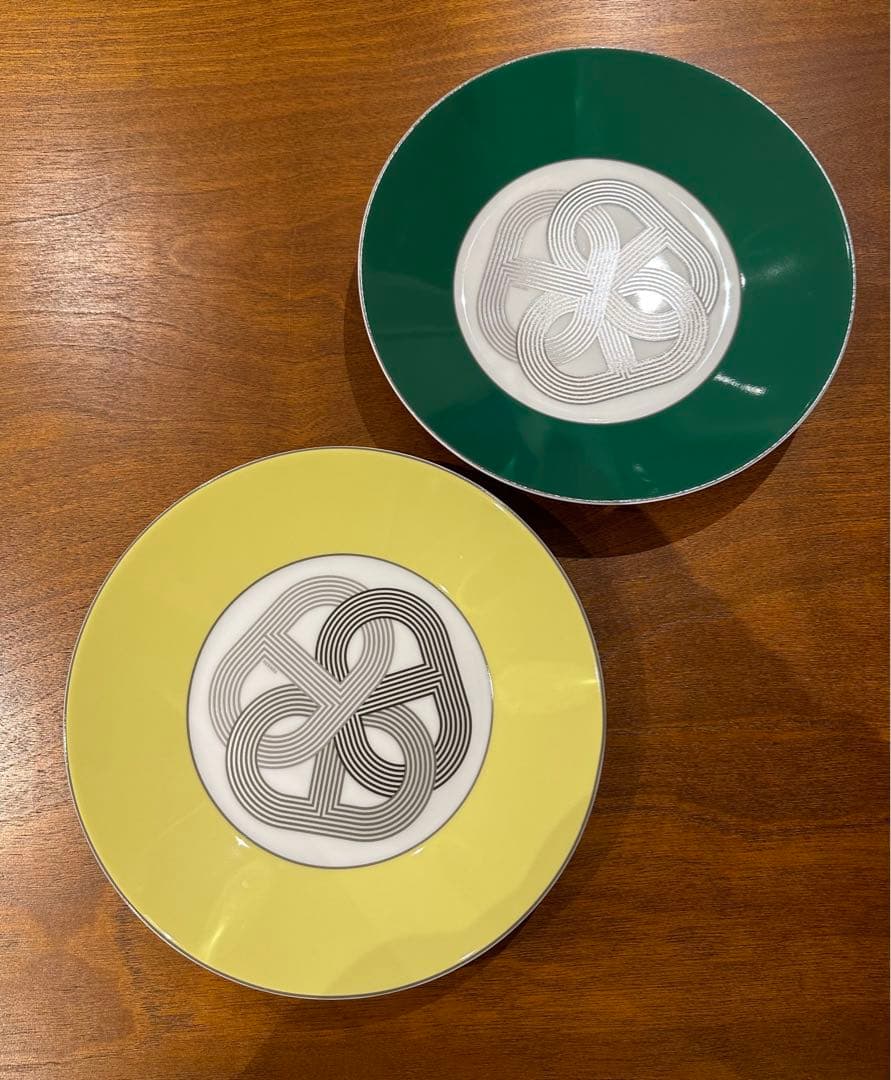 HERMES エルメス2枚セット 食器 ラリー24 プレート