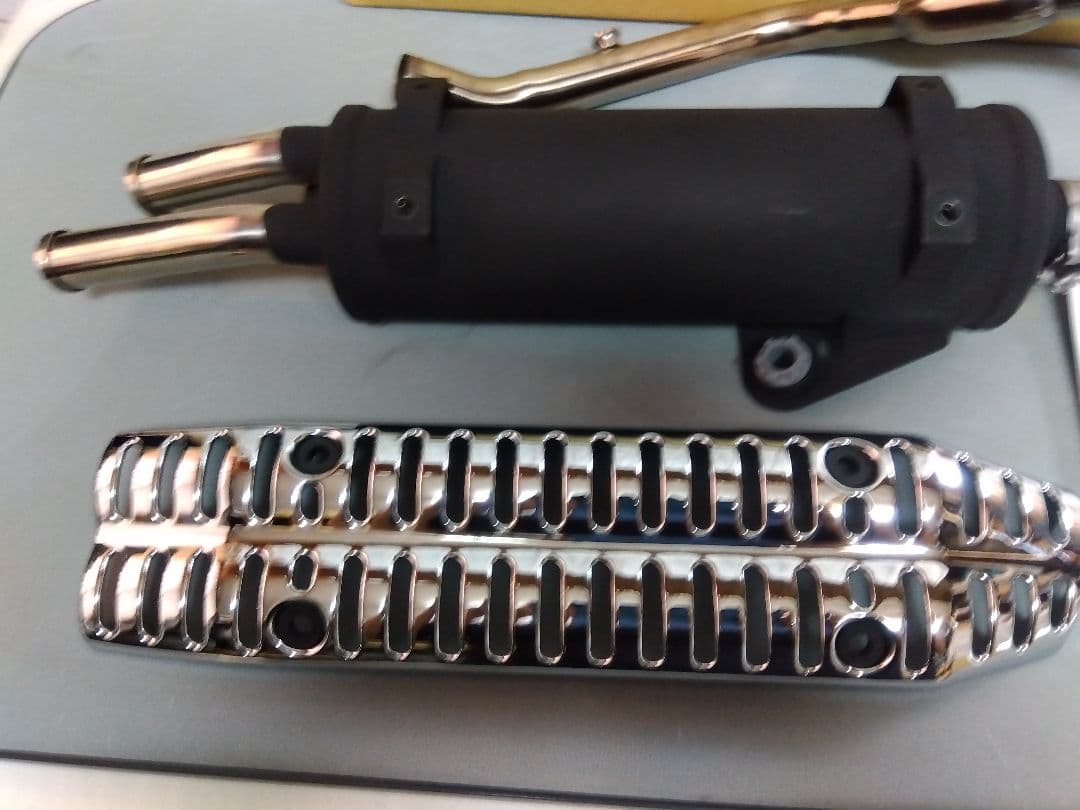 モンキー125タケガワスクランブラーマフラーJB05美品