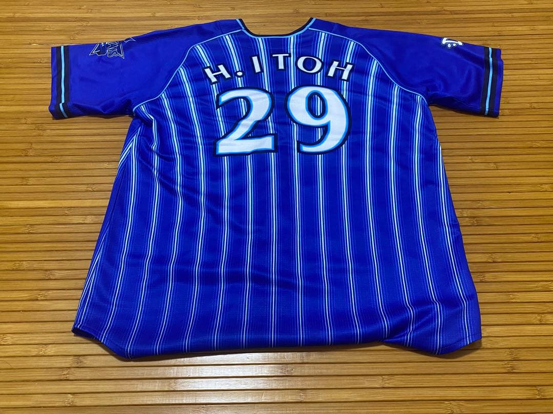 横浜DeNAベイスターズ 伊藤光 ビジターユニフォーム Lサイズ