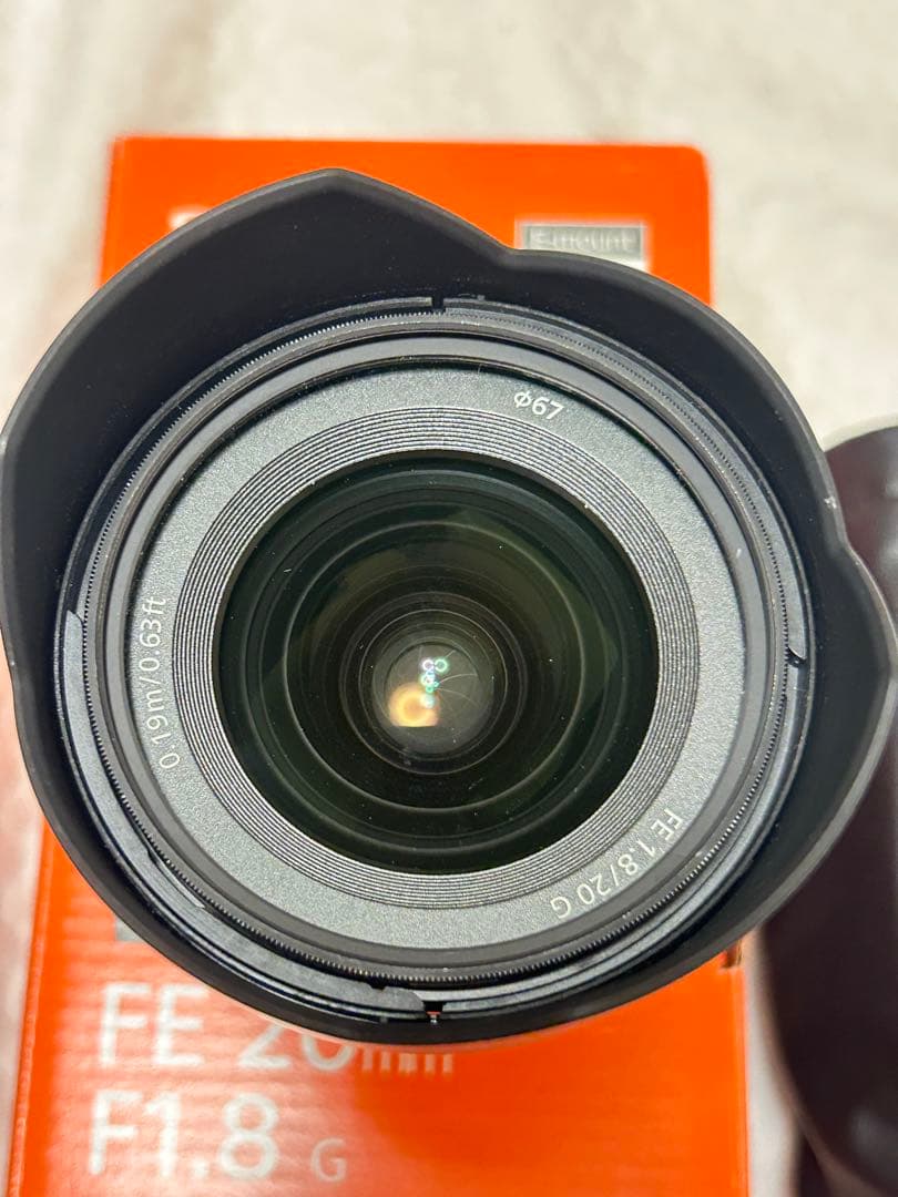 SONY FE 20mm F1.8 G Eマウントレンズ